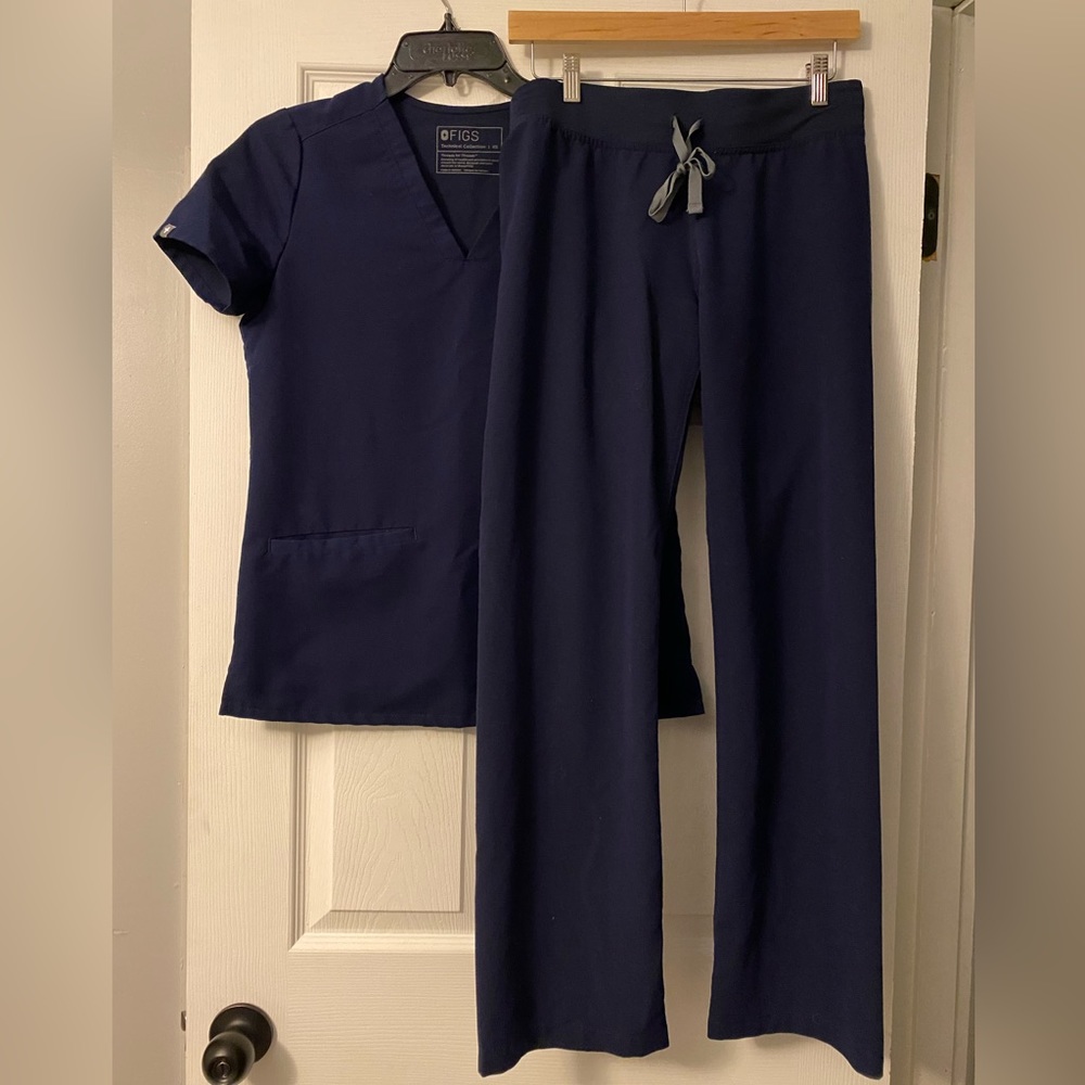 Navy Figs Scrub Set XS/XSP Casma & Livingston